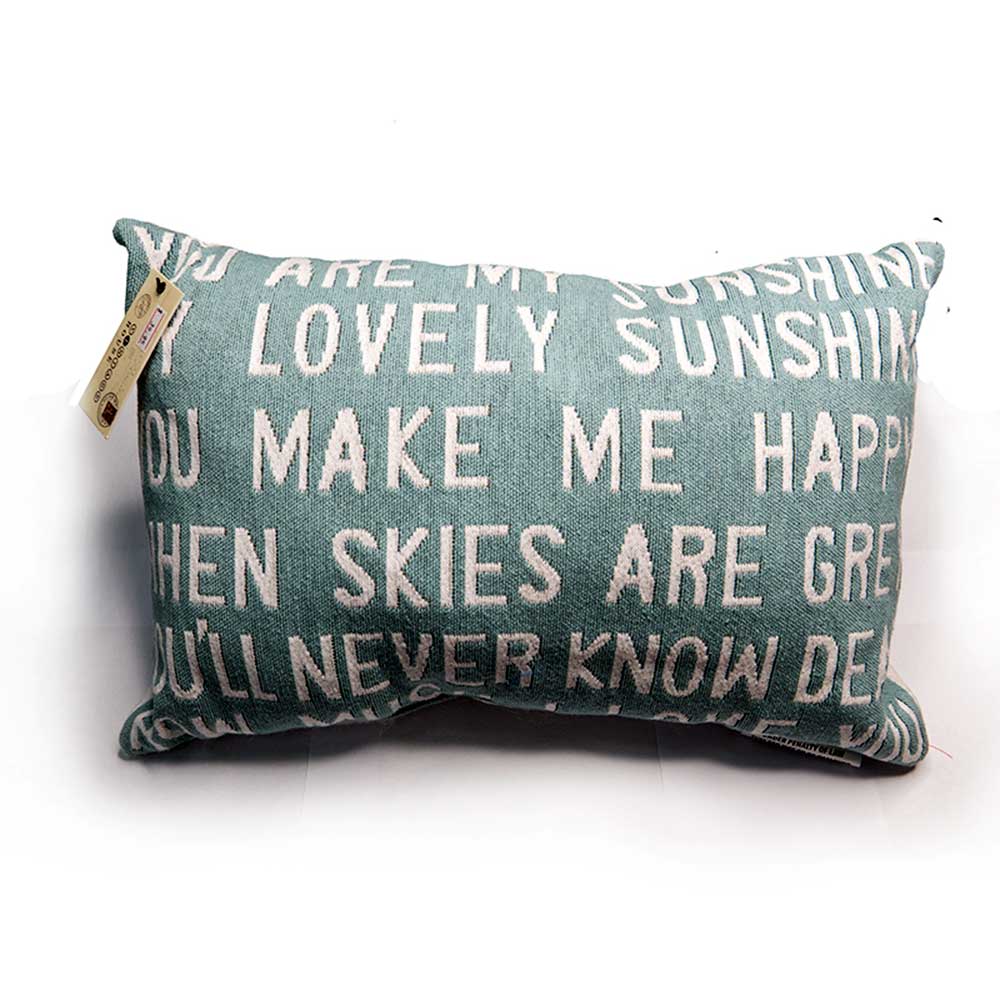 Park B. Smith Vintage House Pillow, You are my Sunshine.. Pattern (Small) Small