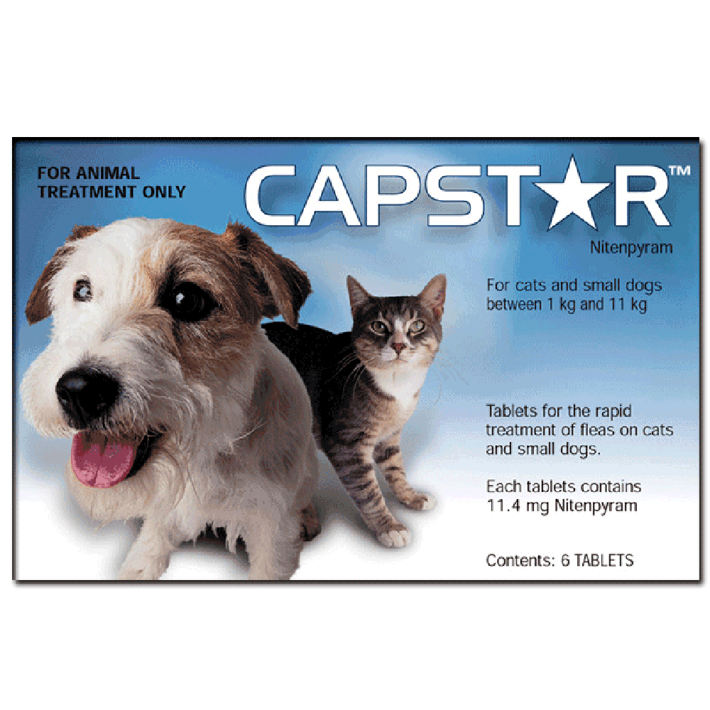 Capstar Tablets for Cats & Small Dogs 0.5-11kg (2-24lbs)