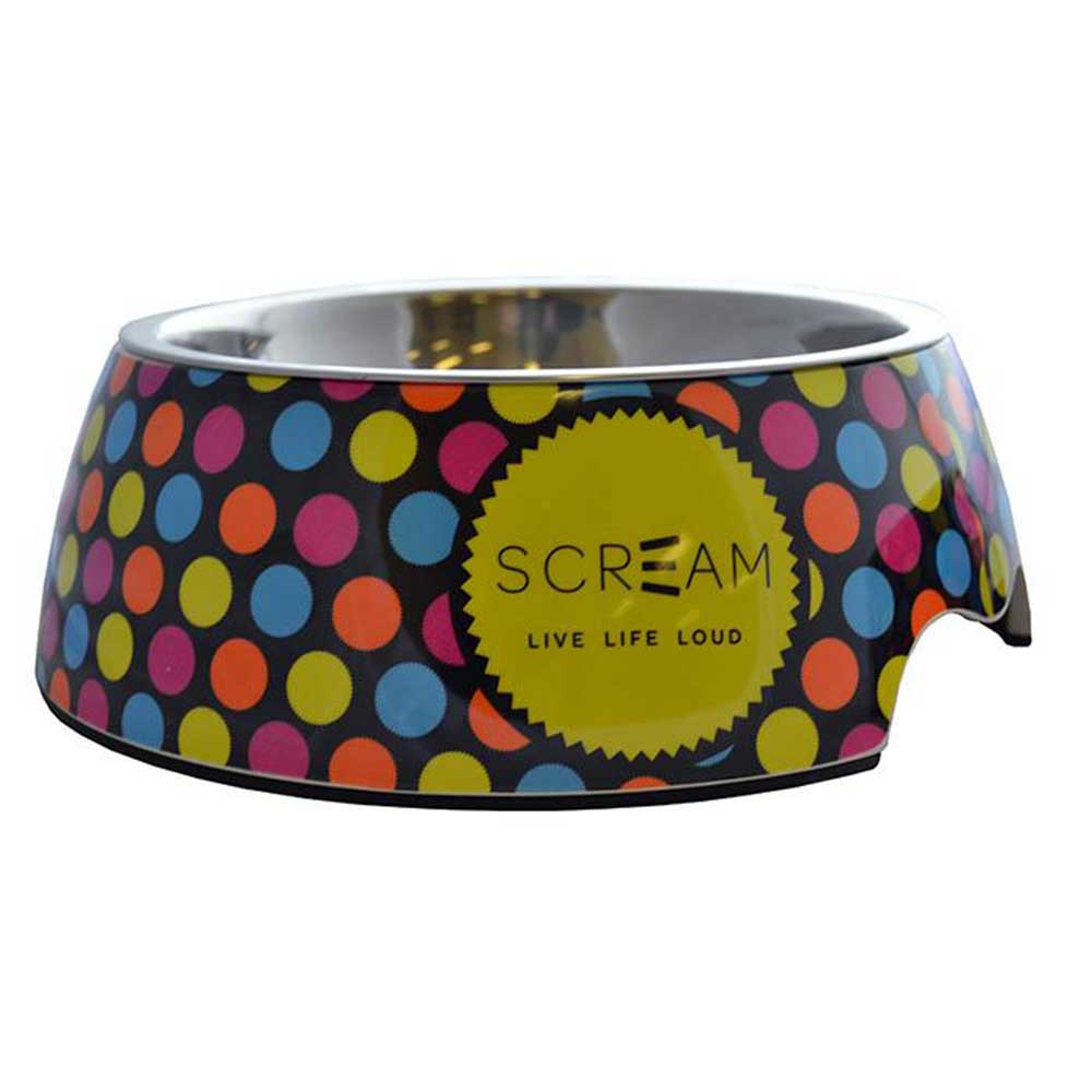 Scream Round Pet Bowl Medium