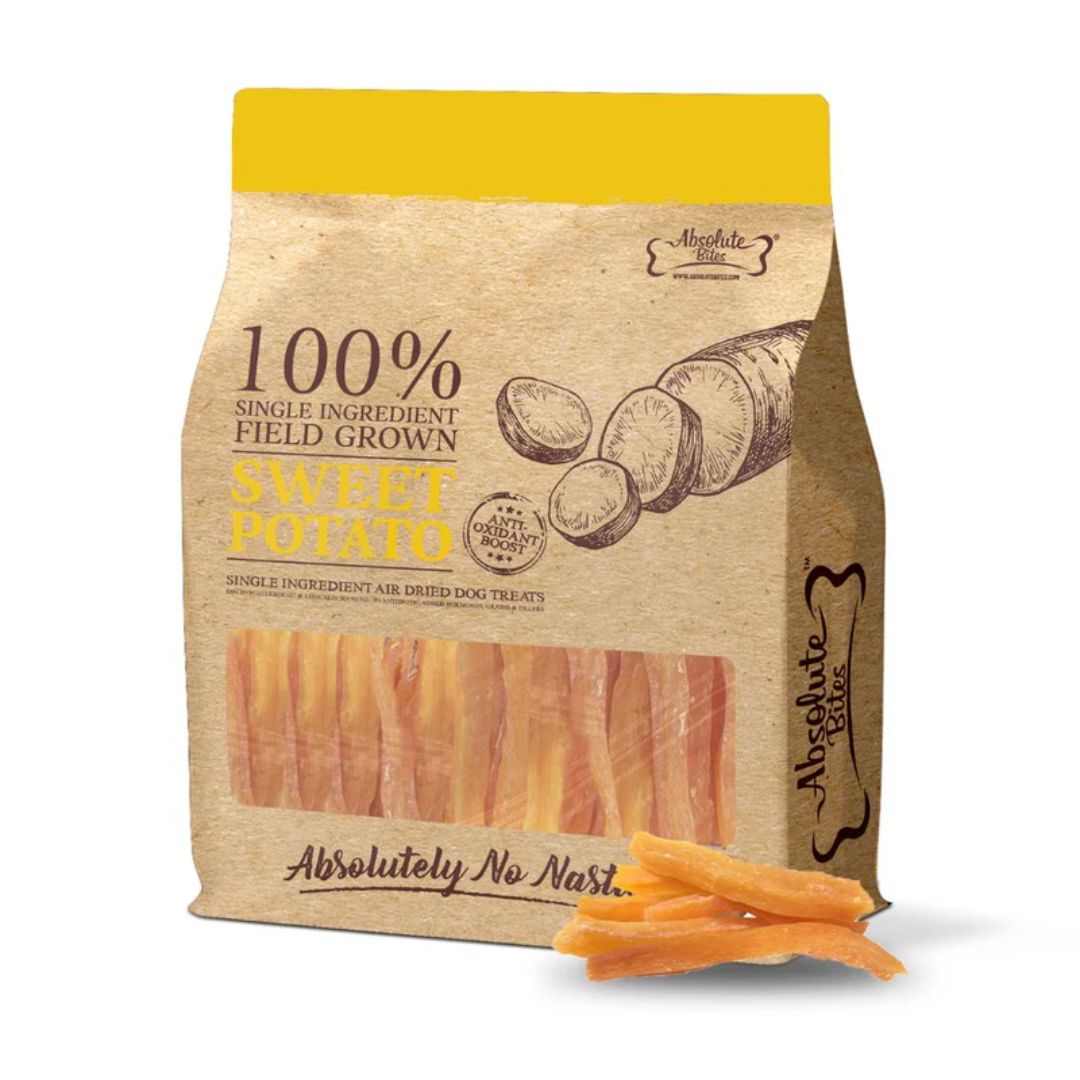 Absolute Bites A-Dried Treats for Dogs - Sweet Potato 900g 