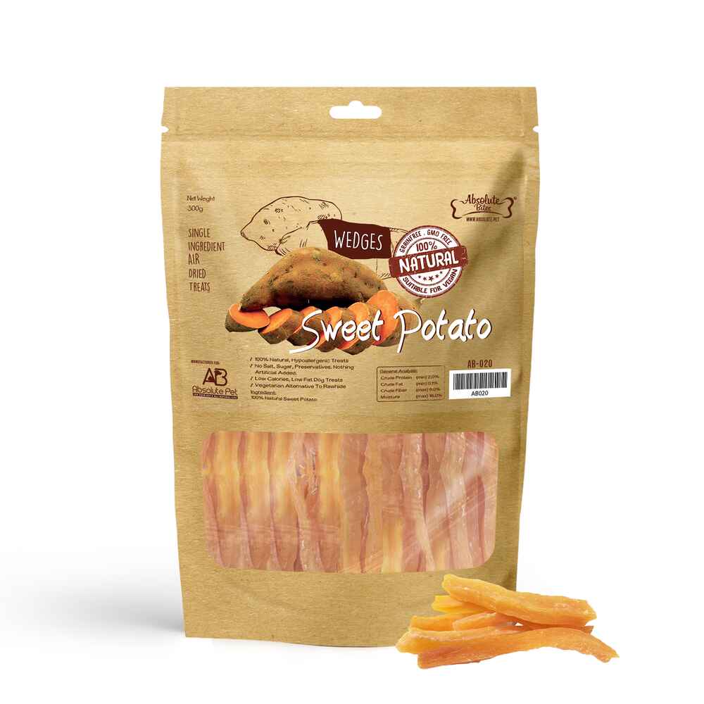 Absolute Bites A-Dried Sweet Potato 300g