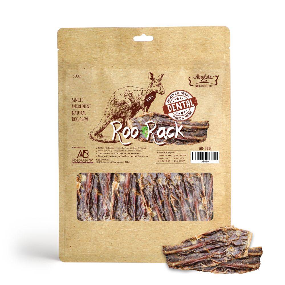 Absolute Bites Air Dried Roo Racks 280g