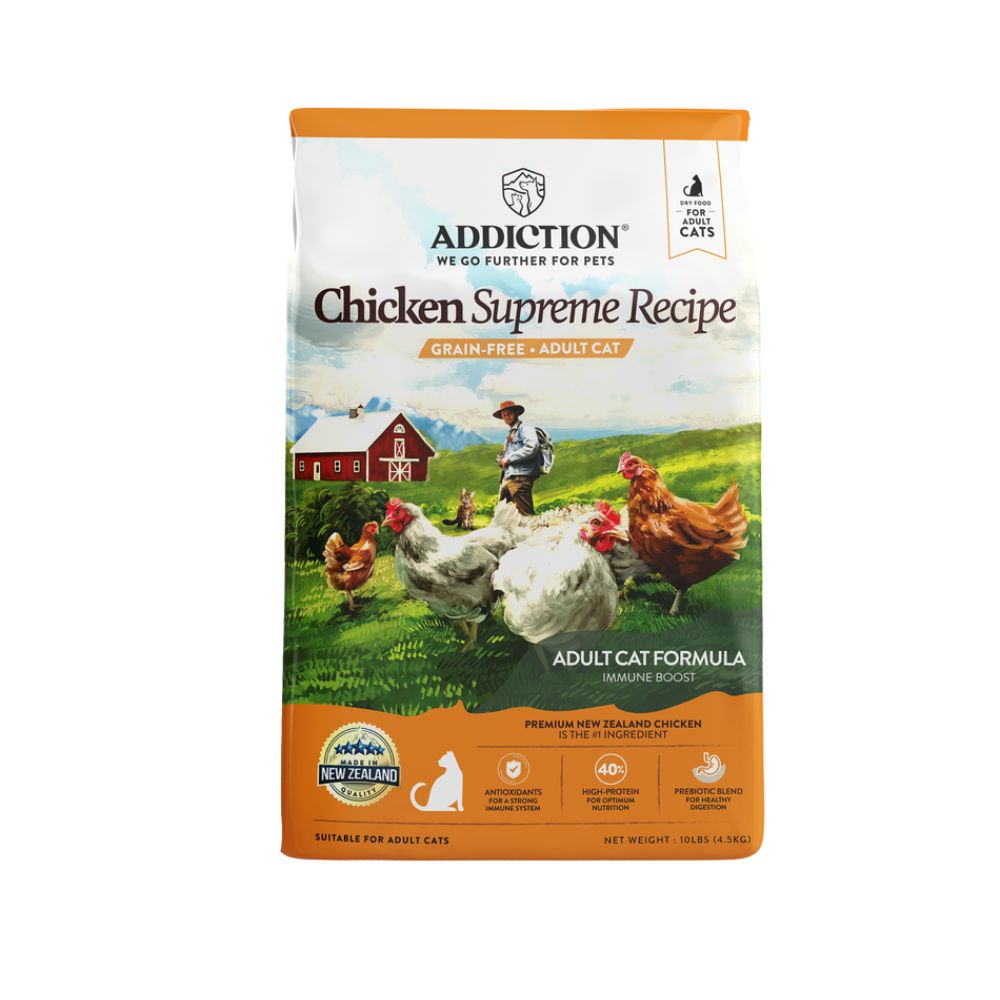 Addiction Chicken Supreme Cat 10lbs