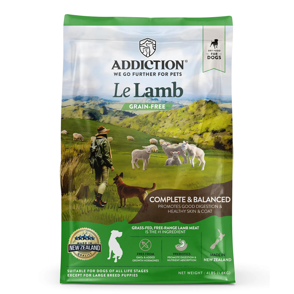 Addiction Le Lamb Grain-Free Dog Food