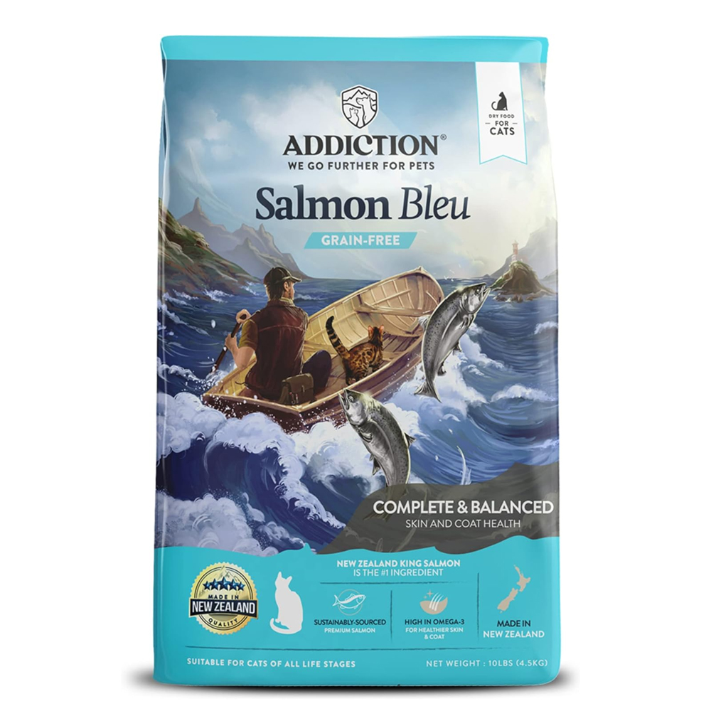 Addiction Salmon Bleu Cat Dry Food 10lb