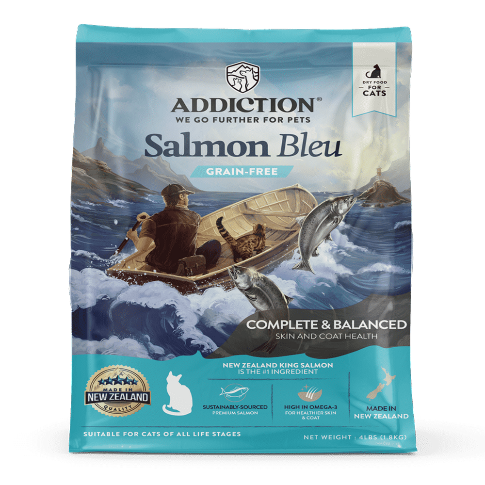 Addiction Salmon Bleu Dry Cat Food - 20 lb (9 kg)