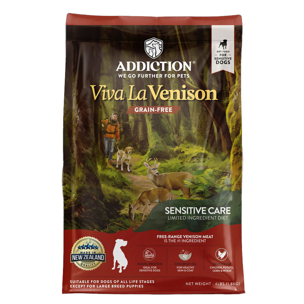 Addiction Viva La Venison Dry Dog Food