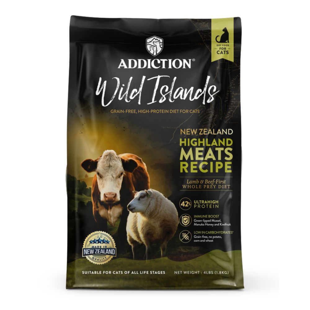 Addiction Wild Islands Highland Meat Cat 4lbs