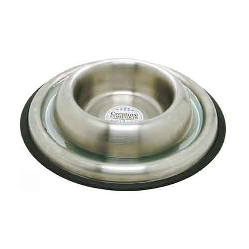 Zeez Ant Moat Stainless Steel Pet Bowl 950 ml For Pets