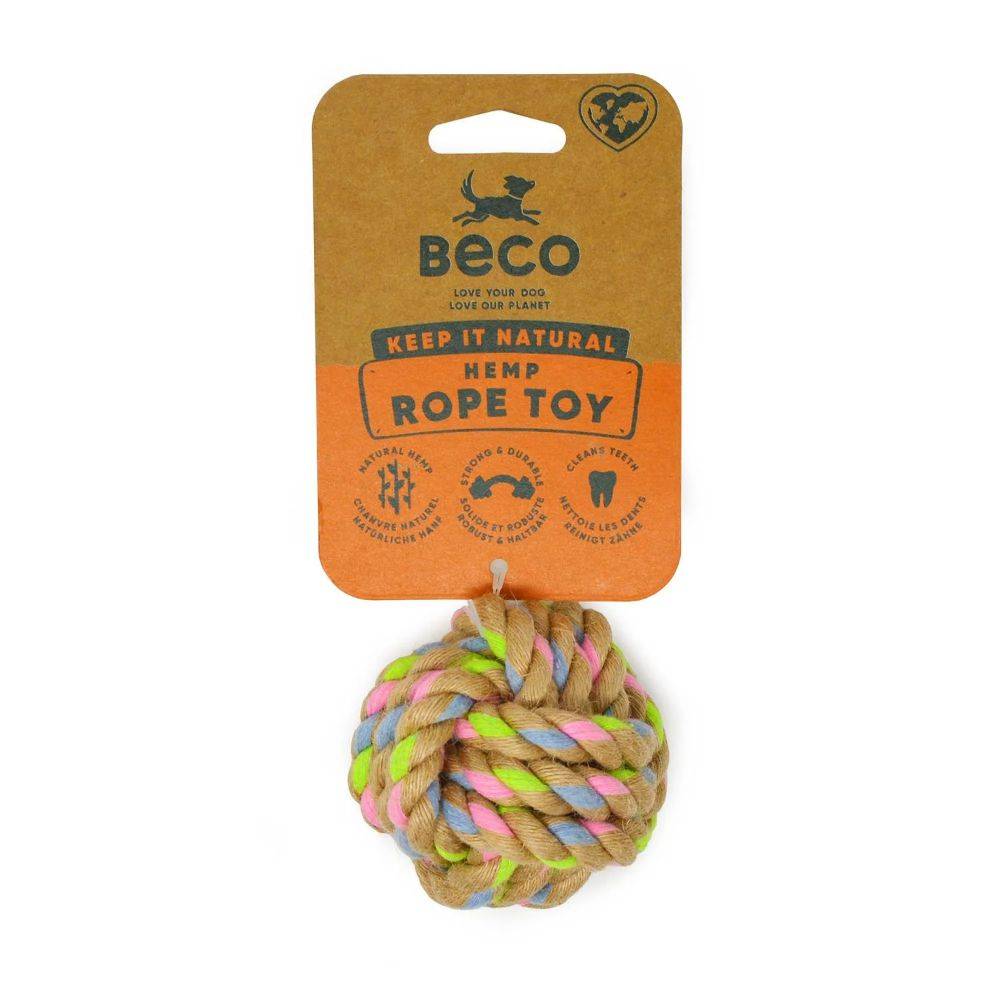 Beco Hemp Rope Chunky Ball L