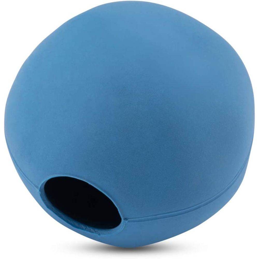 Beco Natural Rubber Treat Ball Blue L