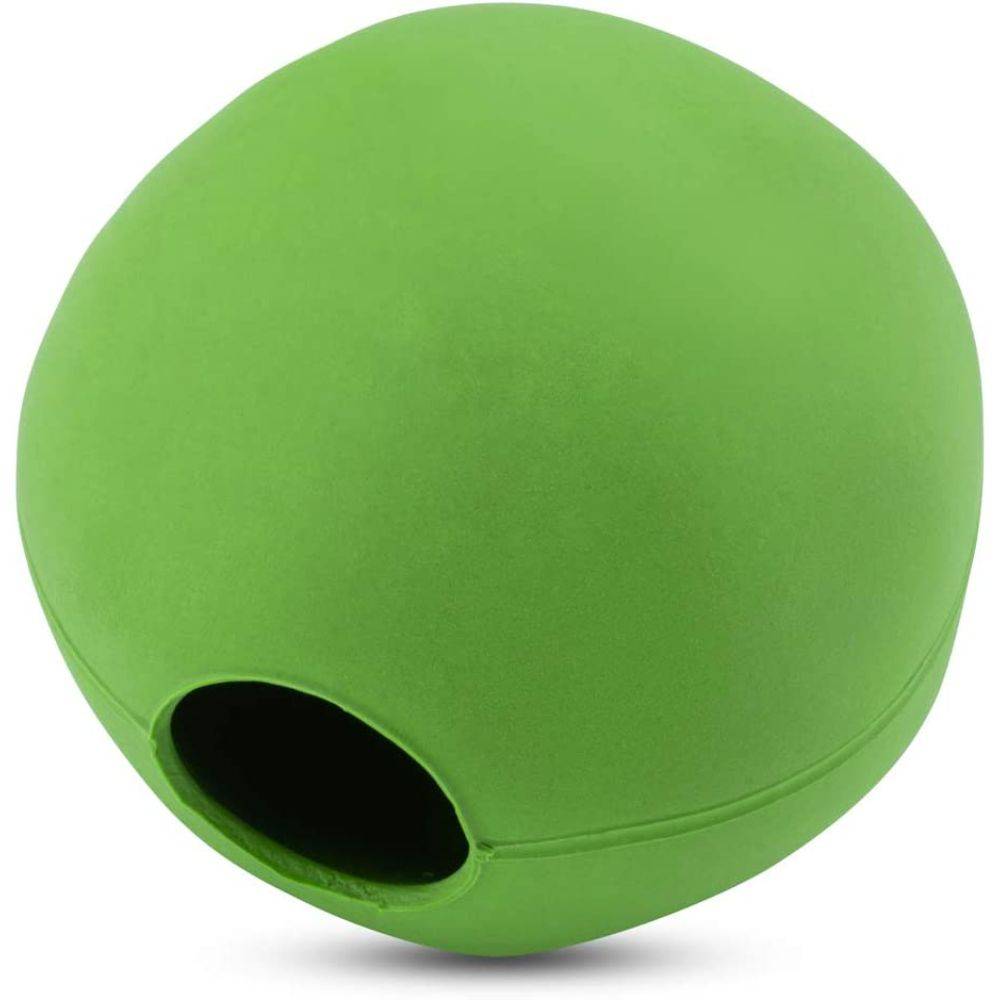 Beco Natural Rubber Treat Ball Green M