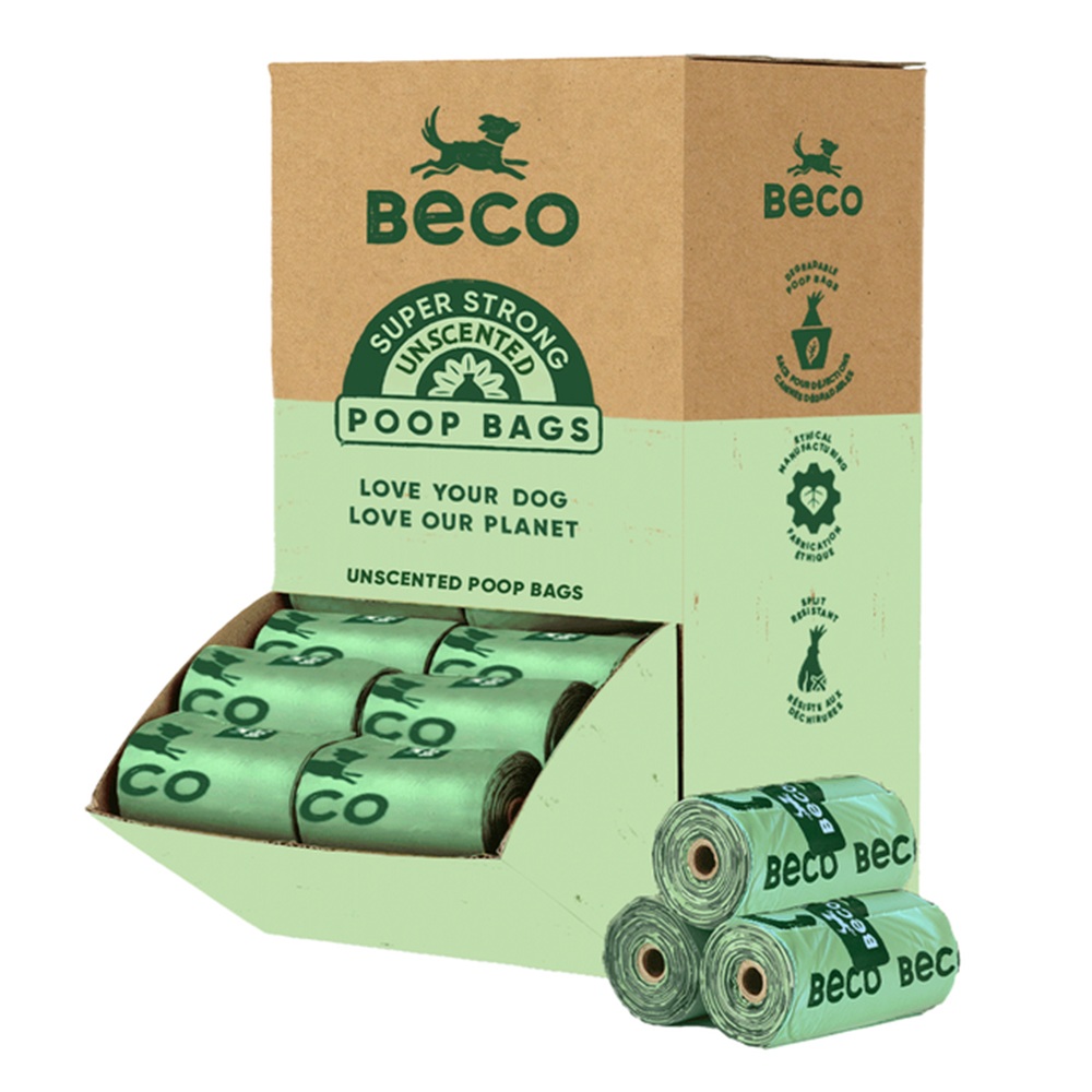 Beco Unscented Poop Bag Countertop Displ