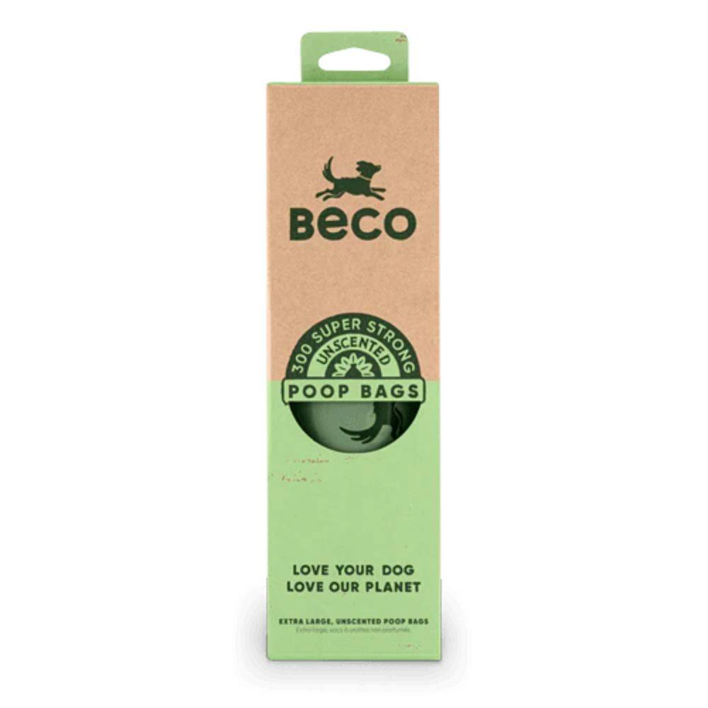 Beco Unscented Poop Bags Green 270 Pack