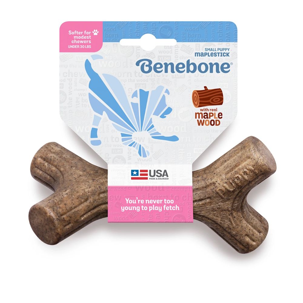 Benebone Puppy Maplestick Dog Toy S