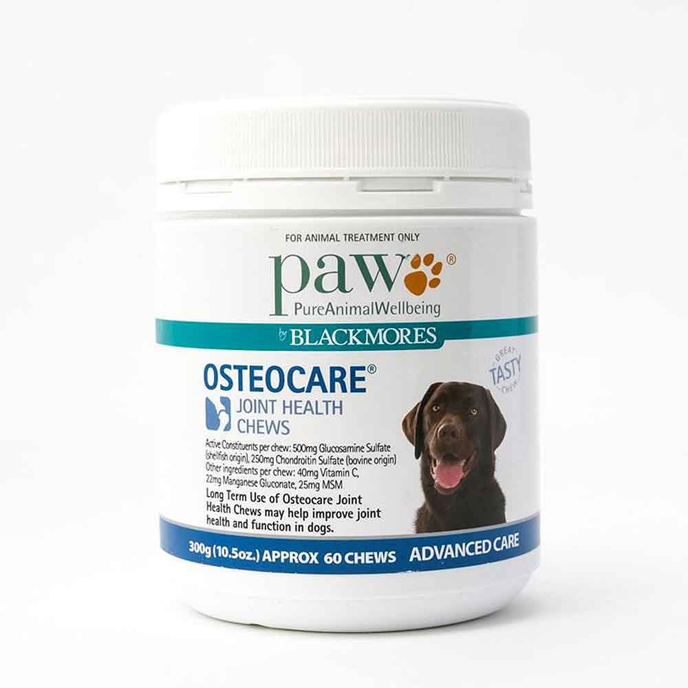 Blackmores Paw Osteocare Joint Health Chews Dogs 300 g