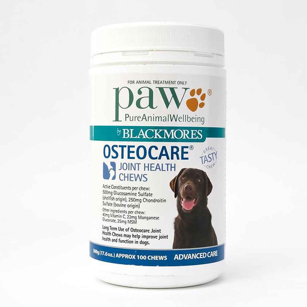 Blackmores Paw Osteocare Joint Health Chews Dogs 500 g