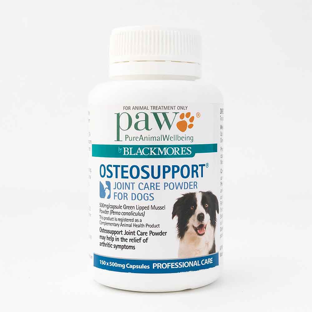 Blackmores Paw Osteosupport Joint Care Powder For Dogs - 150 Capsules