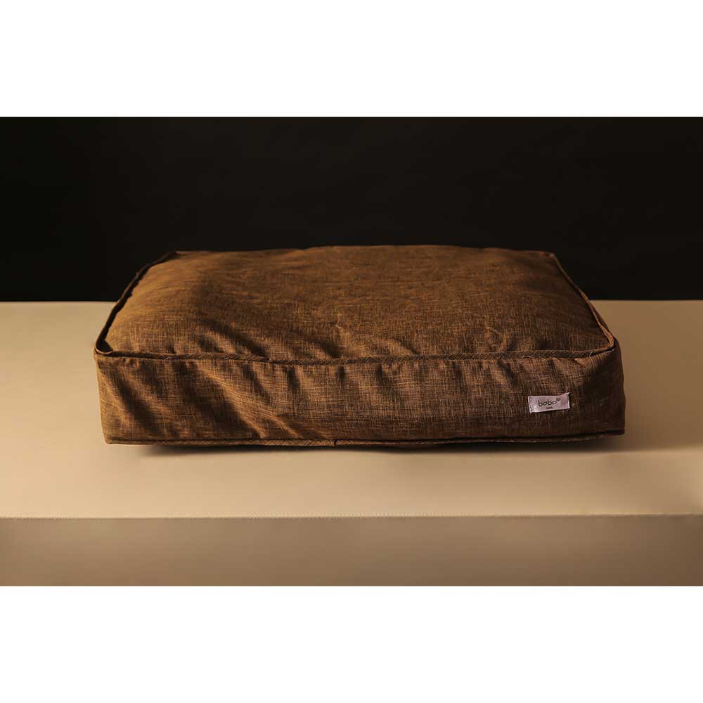 Bobo Dog Tweed Duvet Cover Mocha Large