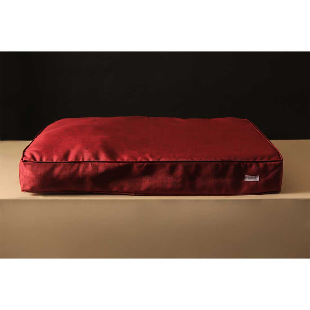 Bobo Dog Tweed Duvet Cover Ruby