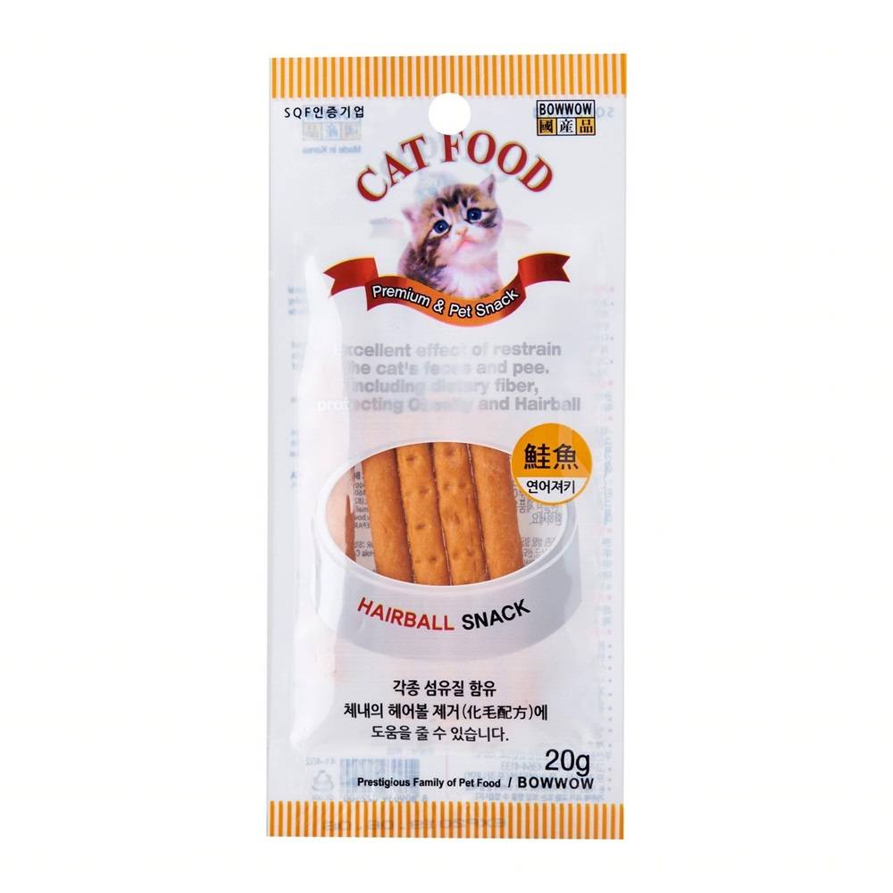 Bowwow Salmon Cat Treats 20g