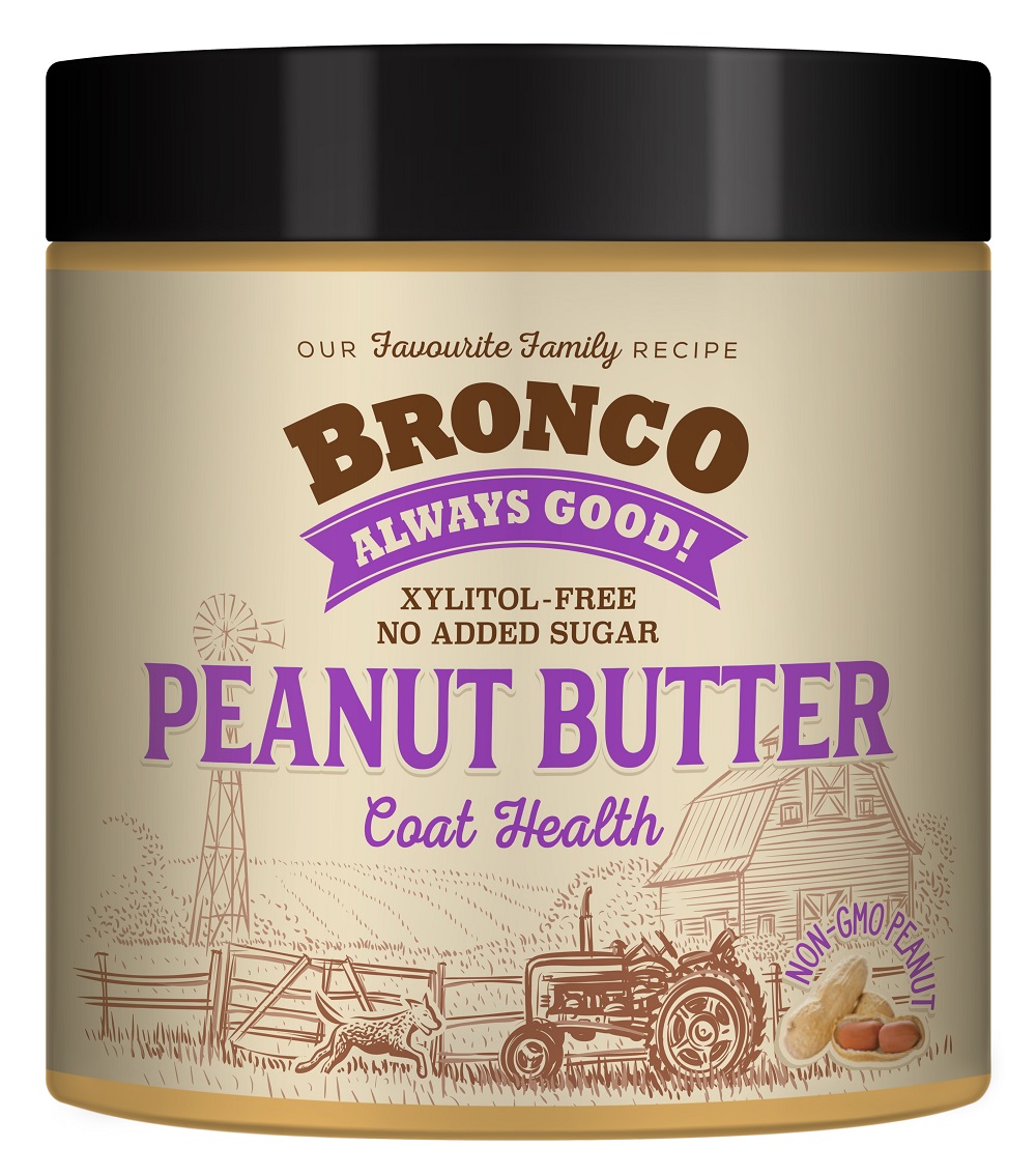 Bronco Peanut Butter Coat Health 250g