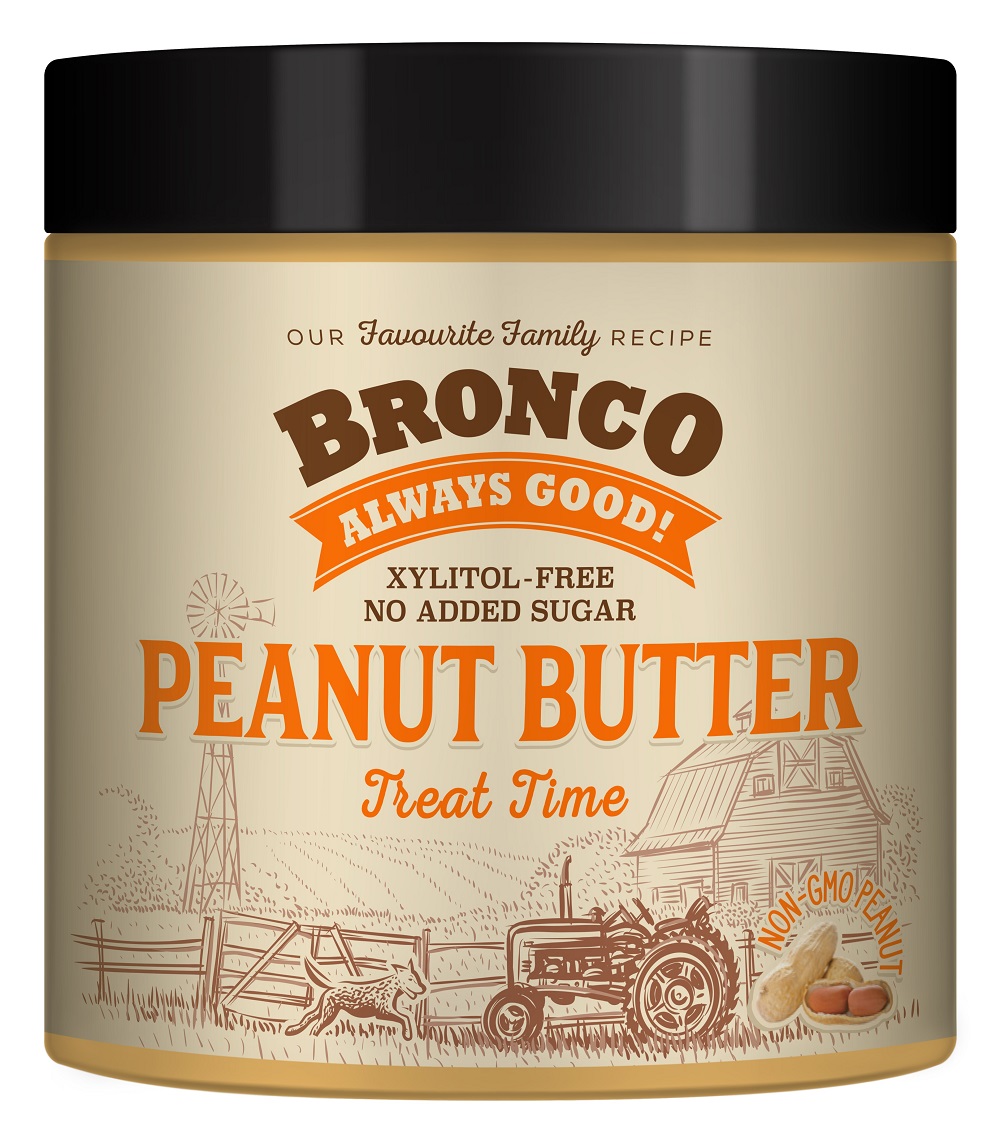 Bronco Peanut Butter Treat Time 250g