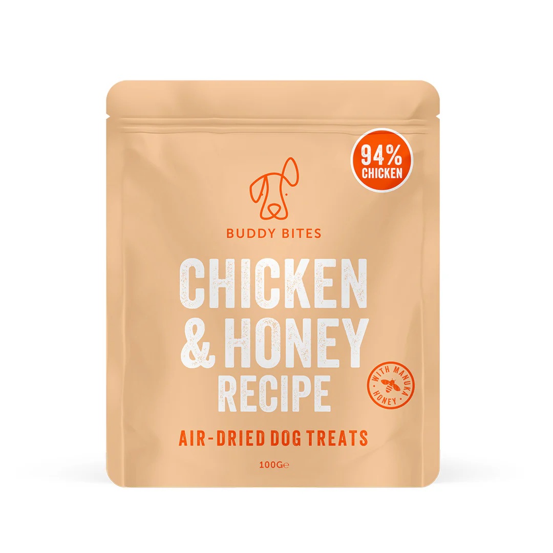 Buddy Bites Chicken and Honey Meaty Dog Treat