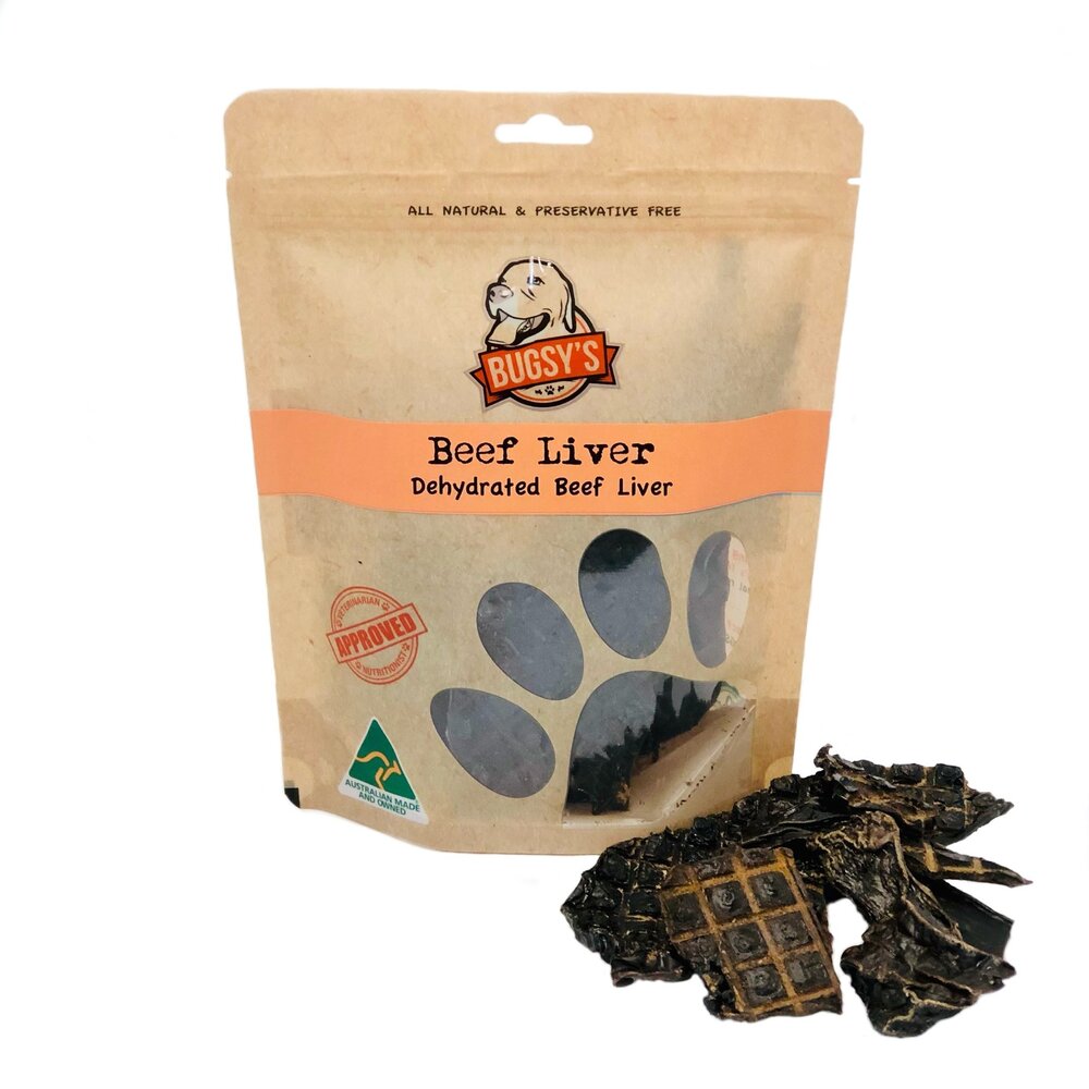 Bugsy Beef Liver Dog Treats