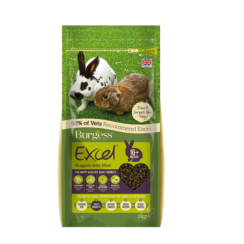 Burgess Excel Rabbit Adult with Mint