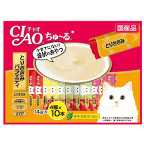 CIAO Churu Chicken Jumbo Mix Treats For Cat (40 x 14g)