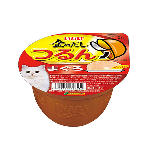 CIAO Tsurun Cup, Tuna (Yellowfin) Pudding Wet Cat Food, 65 gms