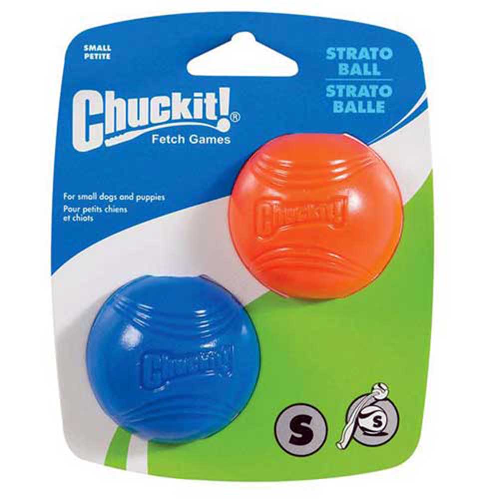 Chuckit! Strato Ball Dog Toy, Small 2Pack