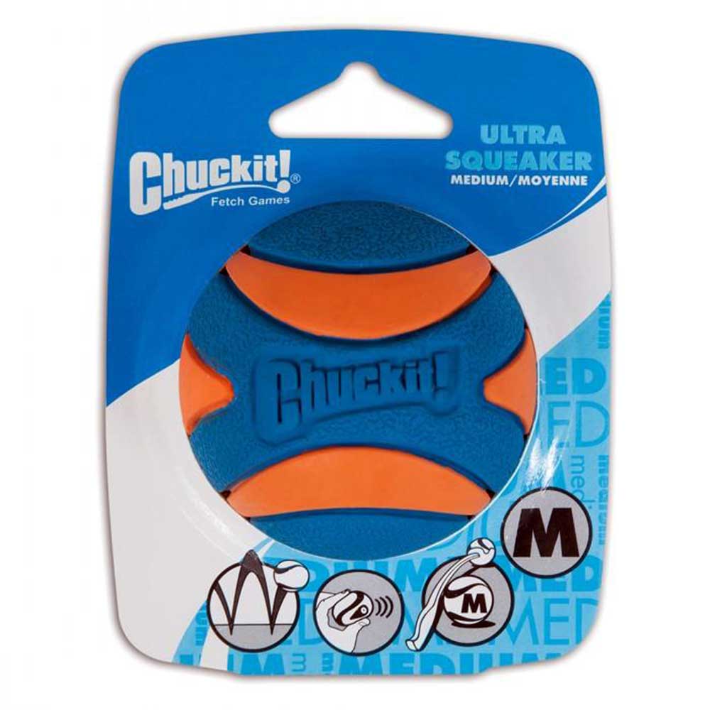 Chuckit! Ultra Squeaker Ball For Dogs Medium 2.5" (6cm) Diameter