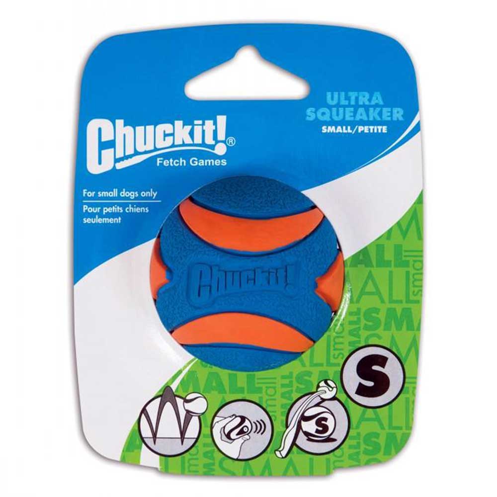 Chuckit! Ultra Squeaker Ball For Dogs Small 2"(5cm) Diameter