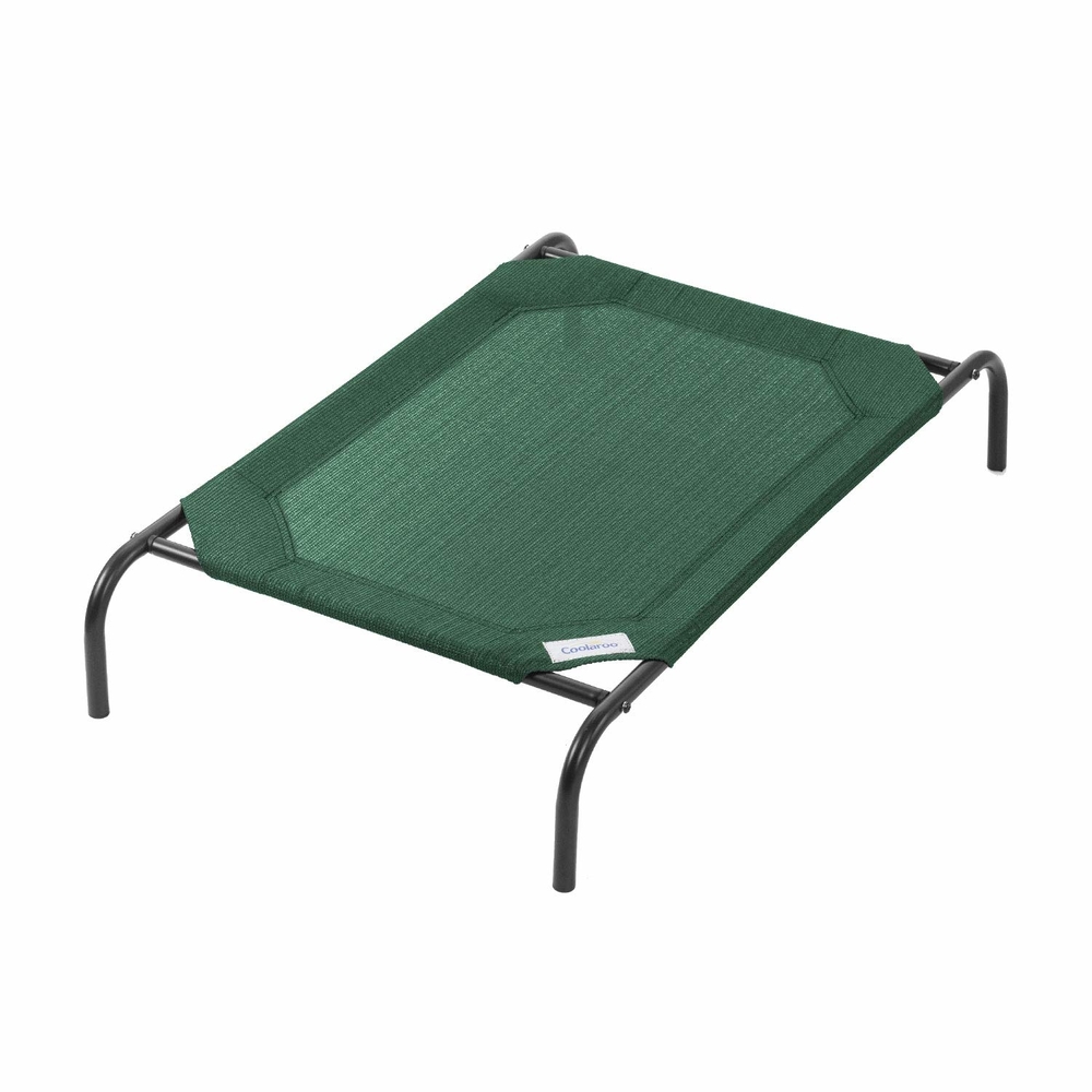 Coolaroo Elevated Pet Bed Green L