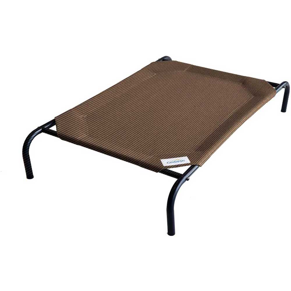 Coolaroo Elevated Pet Bed Nutmeg Large