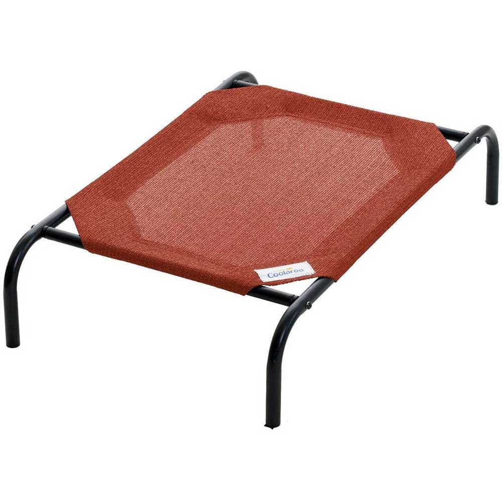 Coolaroo Elevated Pet Bed Terracotta Sma