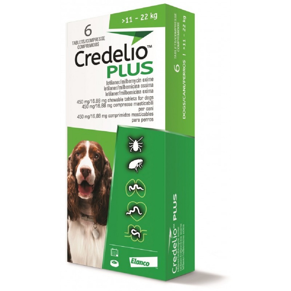 Credelio Plus 450/16.88mg Tabs 6Pk