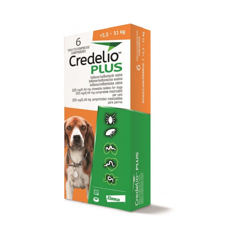 Credelio Plus 225/8.44mg Tabs 6Pk