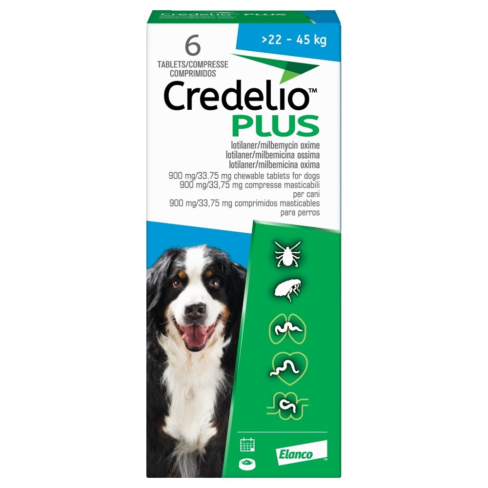 Credelio Plus 900/33.75mg Tabs 6Pk