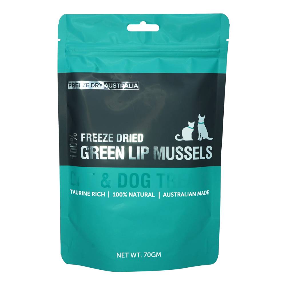 Freeze Dry Australia Whole Lip Mussels Pet Treats