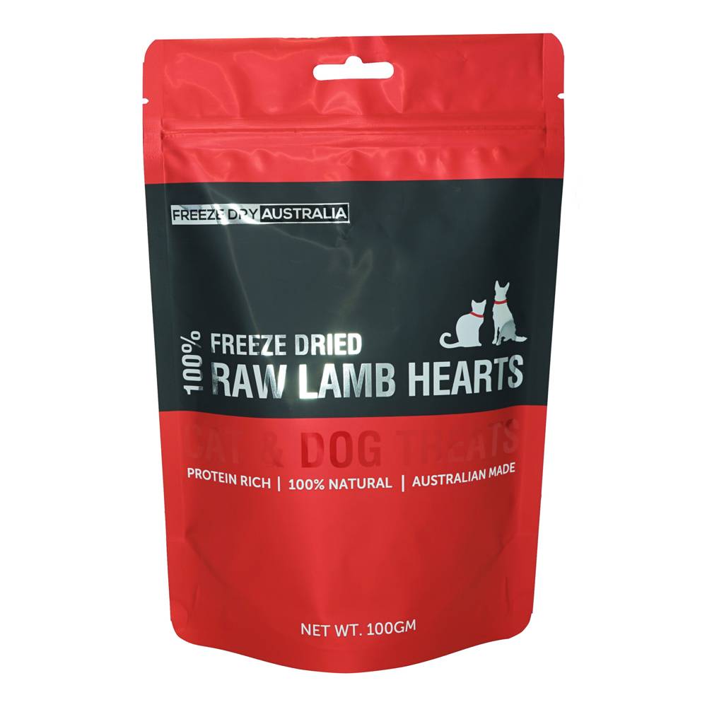 Freeze Dry Australia Lamb Hearts