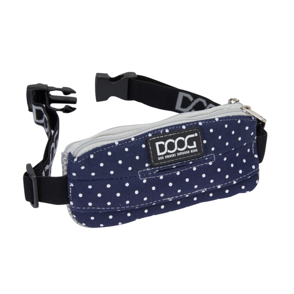 Doog Mini Belt Navy And White Spots