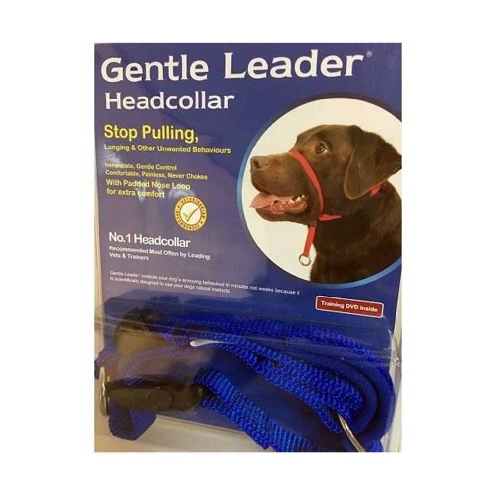 Gentle Leader Dog Head Collar Blue -Small