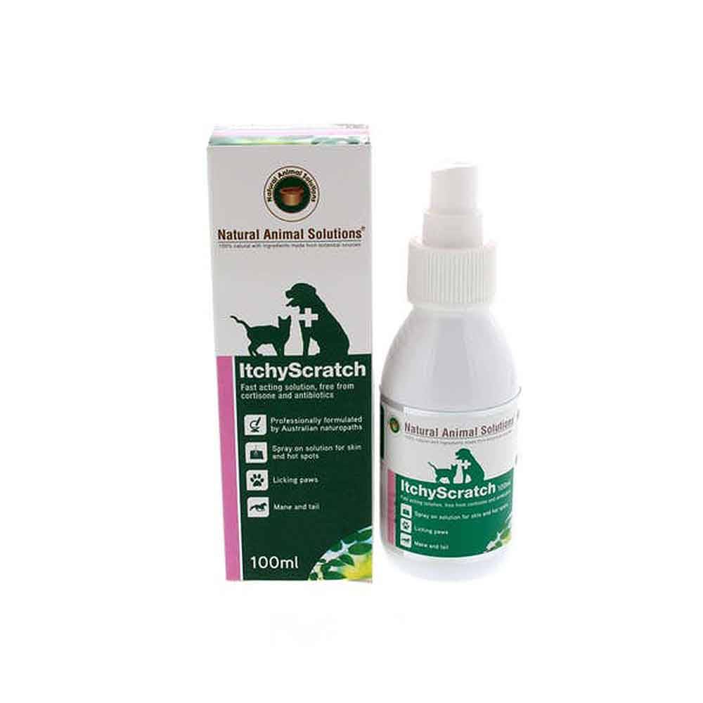 Natural Animal Solutions ItchyScratch Skin Spray For Dogs & Cats