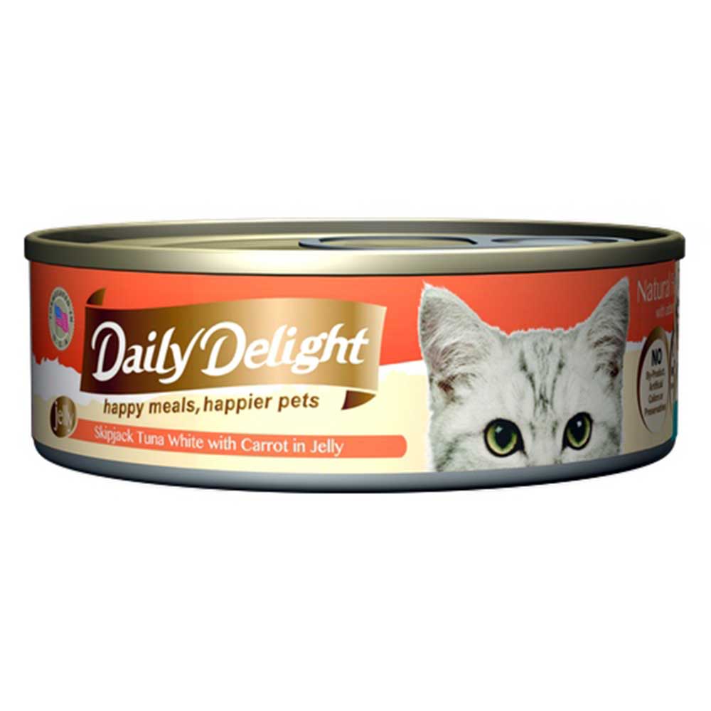 Skipjack Tuna White Jelly Carrot 80g