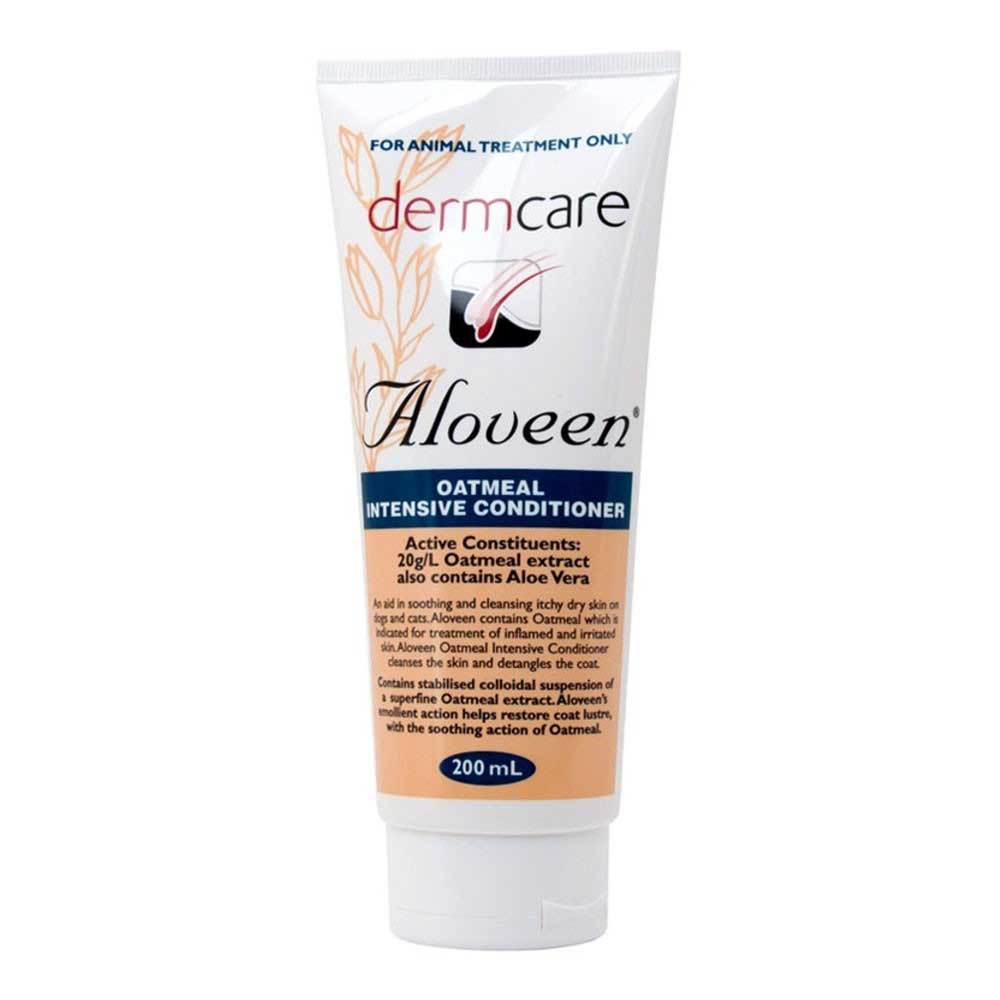 Dermcare Aloveen Oatmeal Intensive Conditioner For Dogs & Cats 200 ml