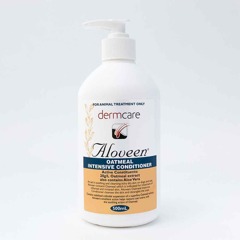 Dermcare Aloveen Oatmeal Intensive Conditioner For Dogs & Cats 500 ml