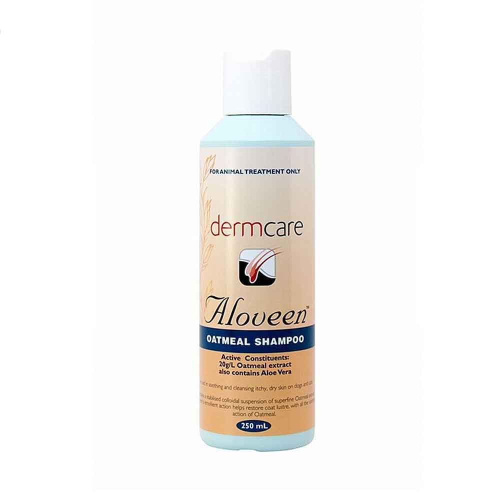 Dermcare Aloveen Oatmeal Shampoo for Dogs & Cats 250 ml